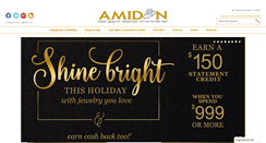 Desktop Screenshot of amidonjewelers.com